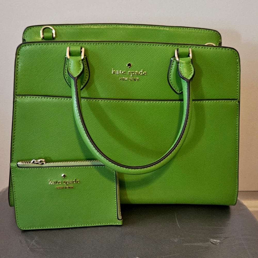 Kate Spade Pea Green Satchel